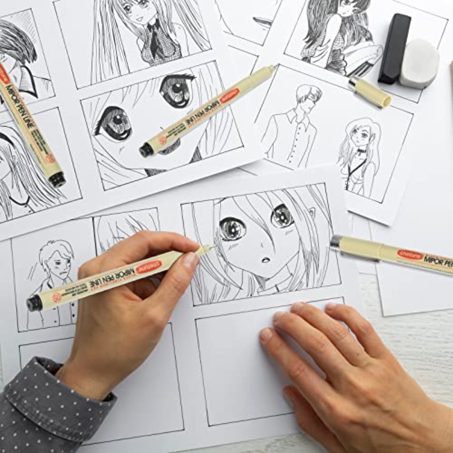 Micro Fineliner Set, 6 Pack Bl - Archive Box Set recensione e prezzo