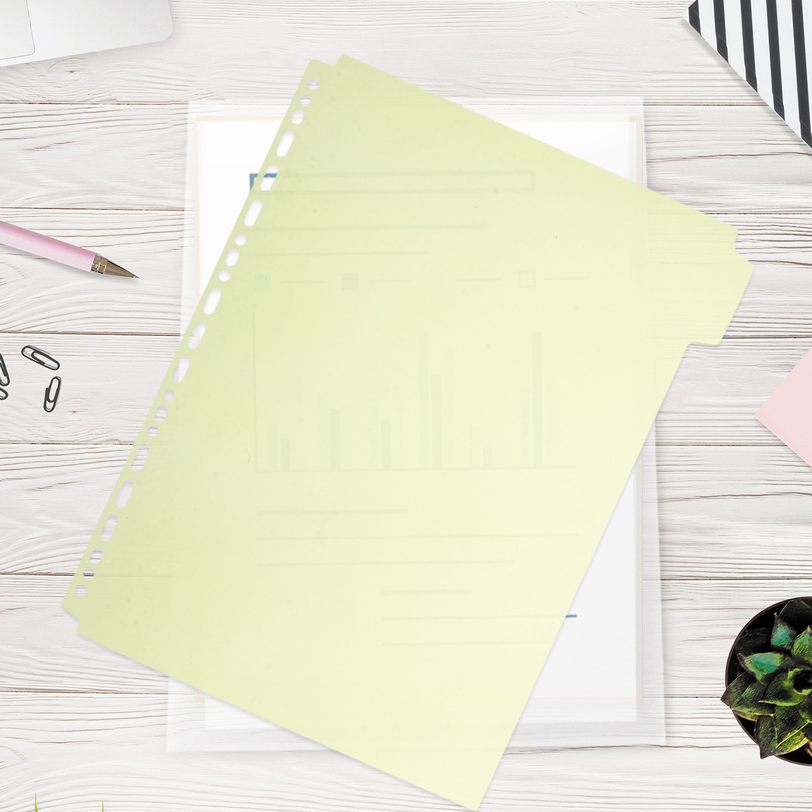 6Pcs File Binder Dividers A4 I - Tab Divider A4 recensione e prezzo